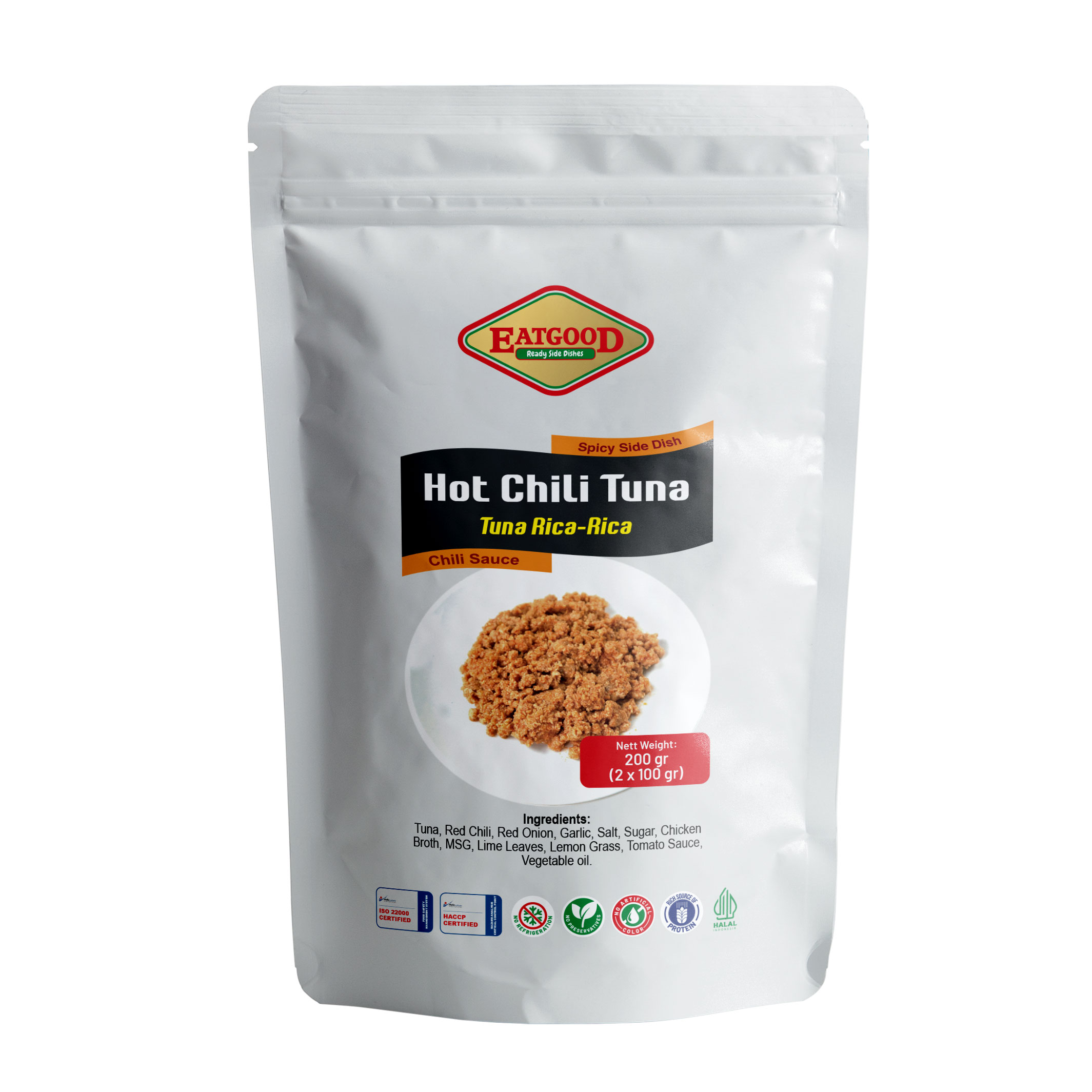 Hot Chili Tuna 200 gr